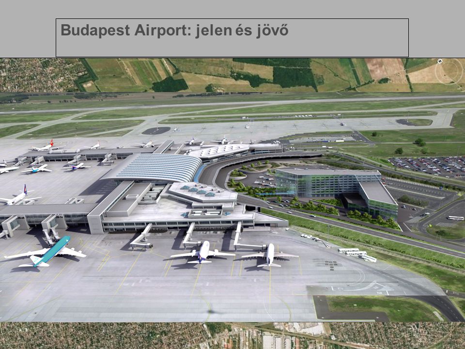 d.hu Page 2  Terminál 2 bővítés  SkyCourt,  Többszintes parkolóház  Hotel Új hajtóműpróbázó- hely Új cargo bázis Új karbantartási hangár Budapest Airport: jelen és jövő