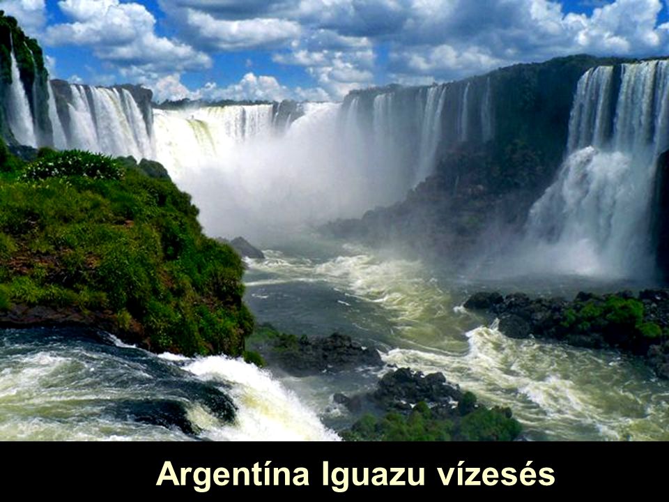Argentína Iguazu vízesés