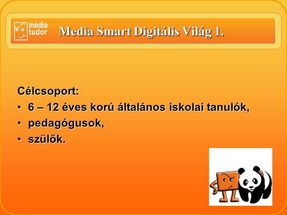 Media Smart Digitális Világ 1.