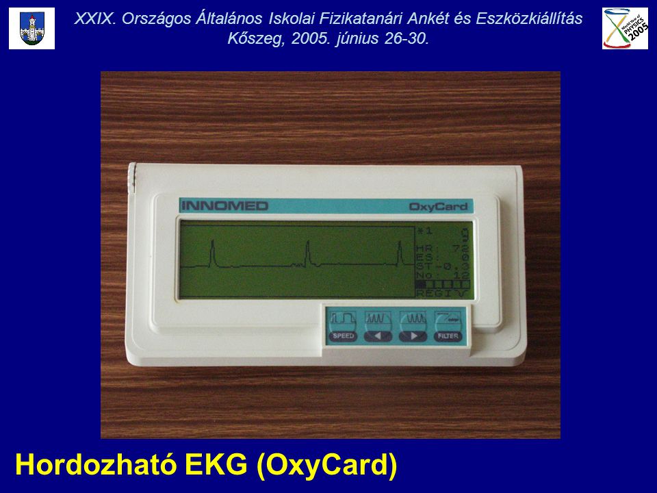 Hordozható EKG (OxyCard) XXIX.