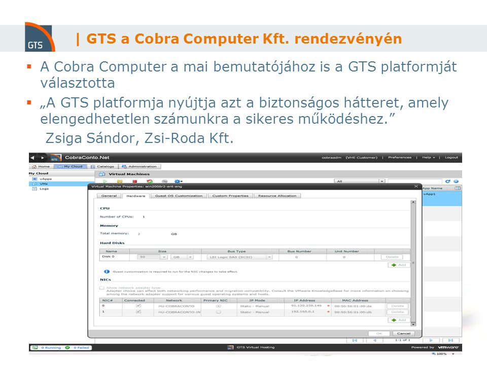2 | GTS a Cobra Computer Kft.
