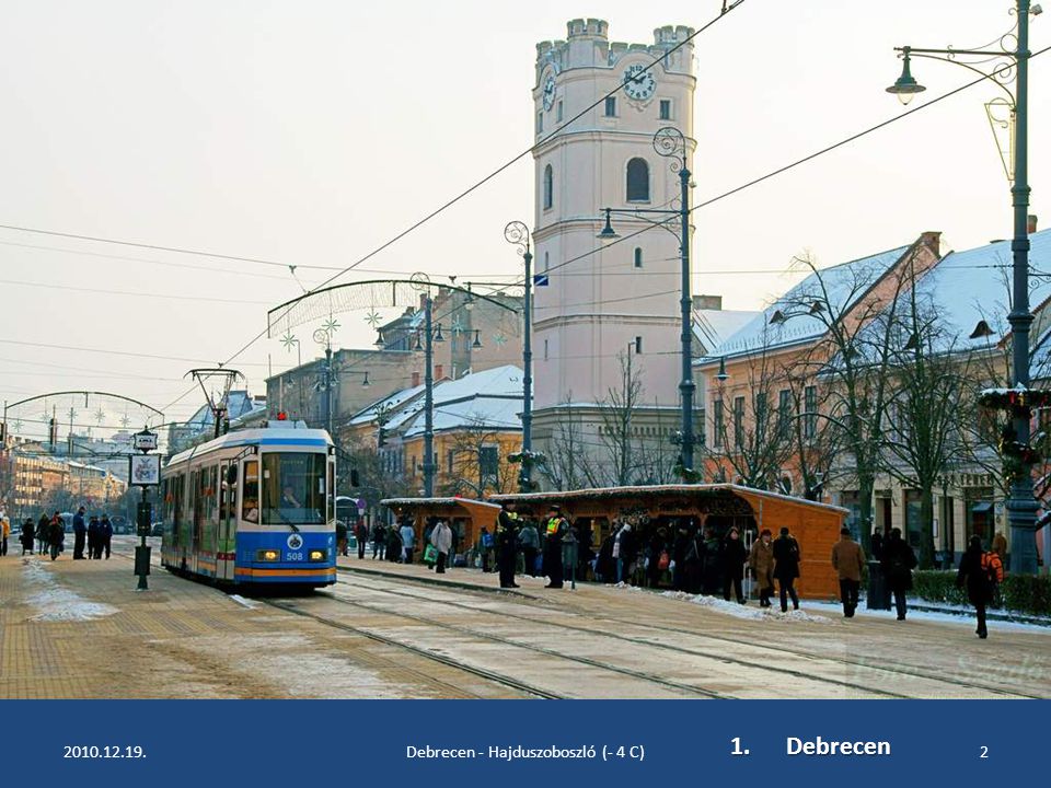 Egy kis séta, hidegben, Debrecenben és Hajdúszoboszlón Fényképezte: Szedő Iván