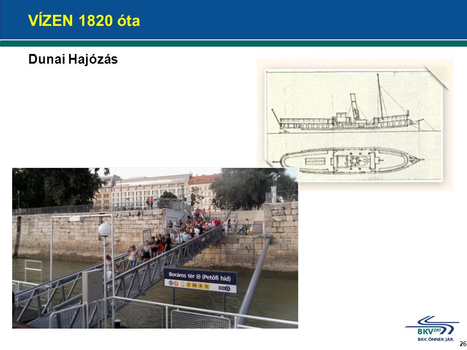 VÍZEN 1820 óta Dunai Hajózás 26