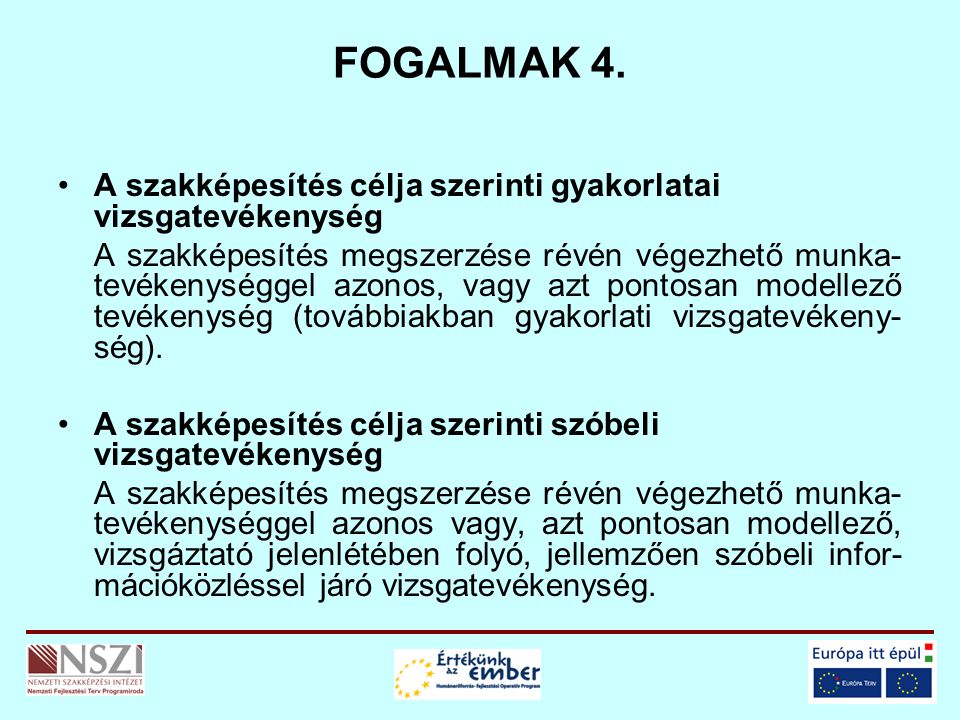 FOGALMAK 4.