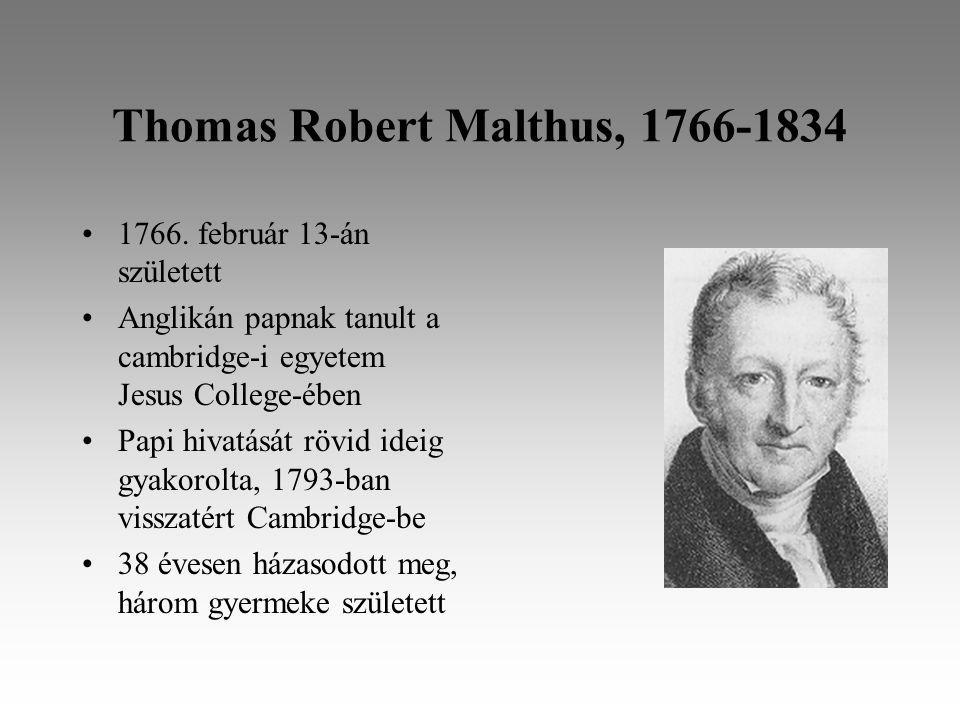 Thomas Robert Malthus,