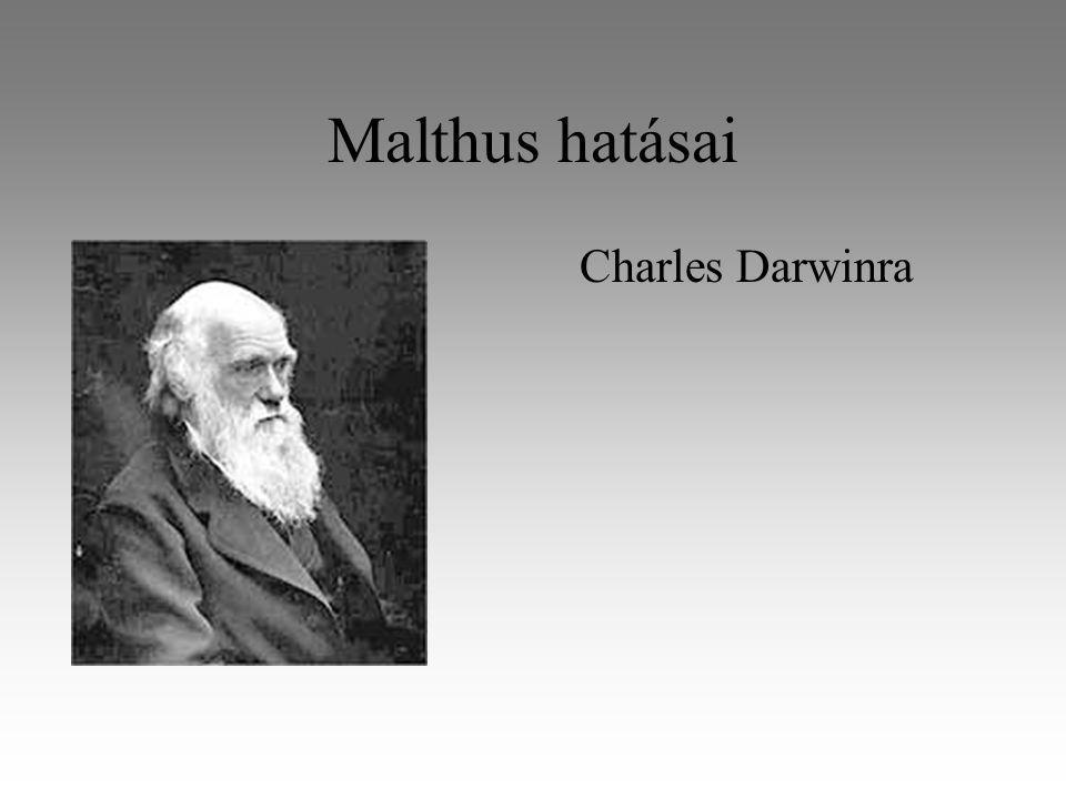 Malthus hatásai Charles Darwinra