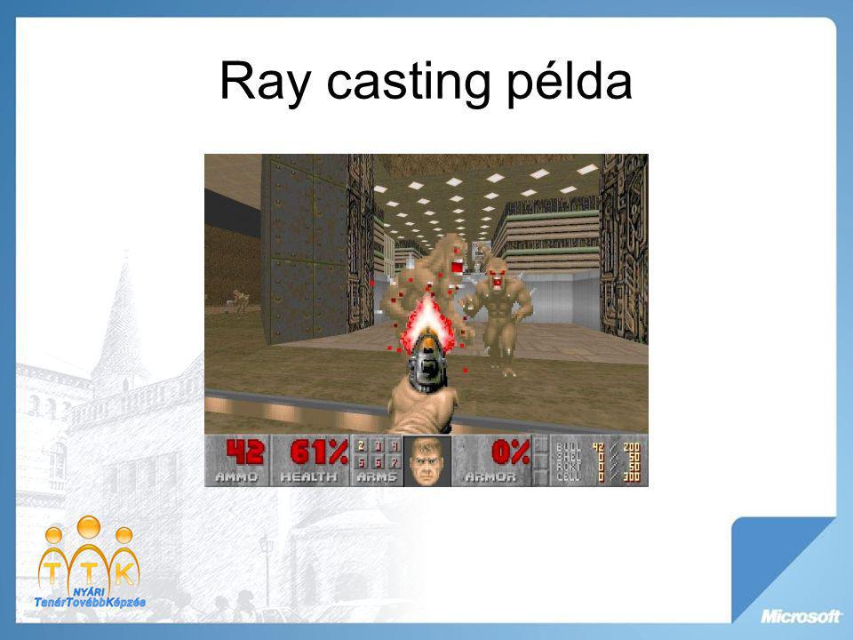 Ray casting példa