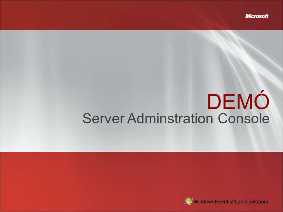 DEMÓ Server Adminstration Console