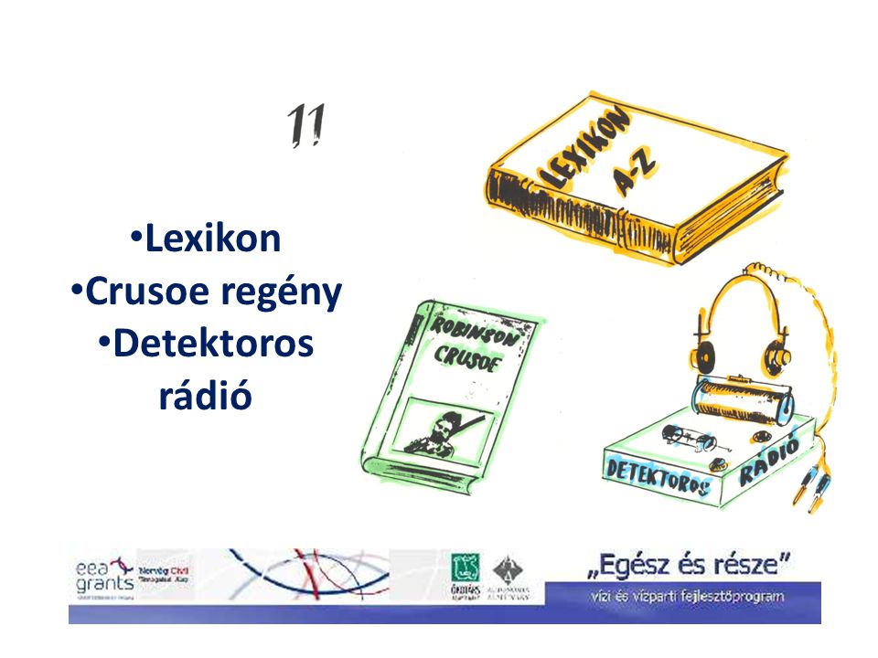 Lexikon Crusoe regény Detektoros rádió
