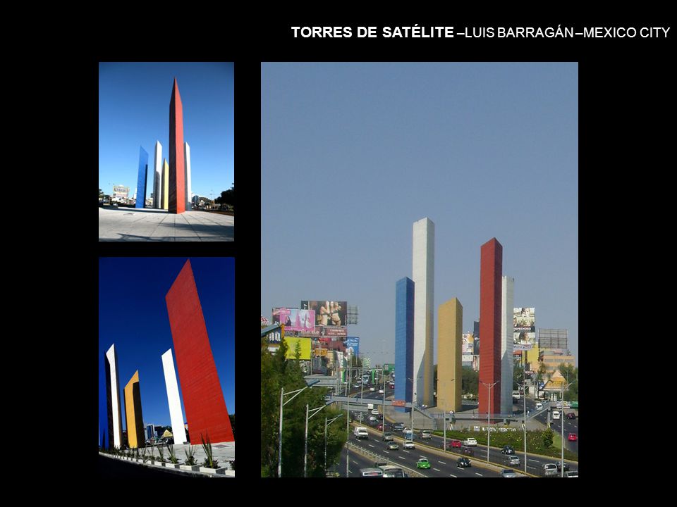 TORRES DE SATÉLITE –LUIS BARRAGÁN –MEXICO CITY