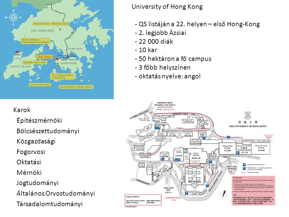 University of Hong Kong - QS listáján a 22. helyen – első Hong-Kong - 2.