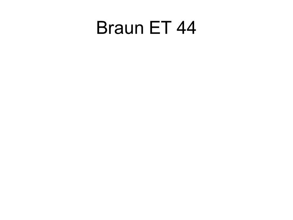 Braun ET 44
