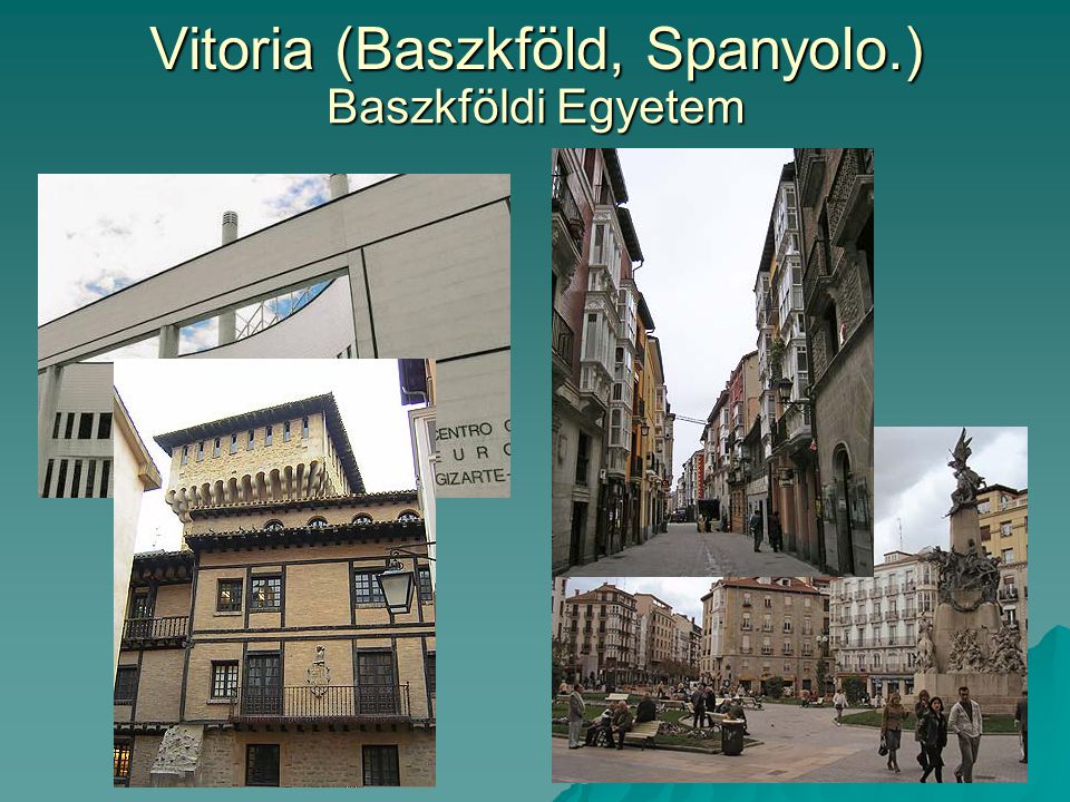 Vitoria (Baszkföld, Spanyolo.) Baszkföldi Egyetem