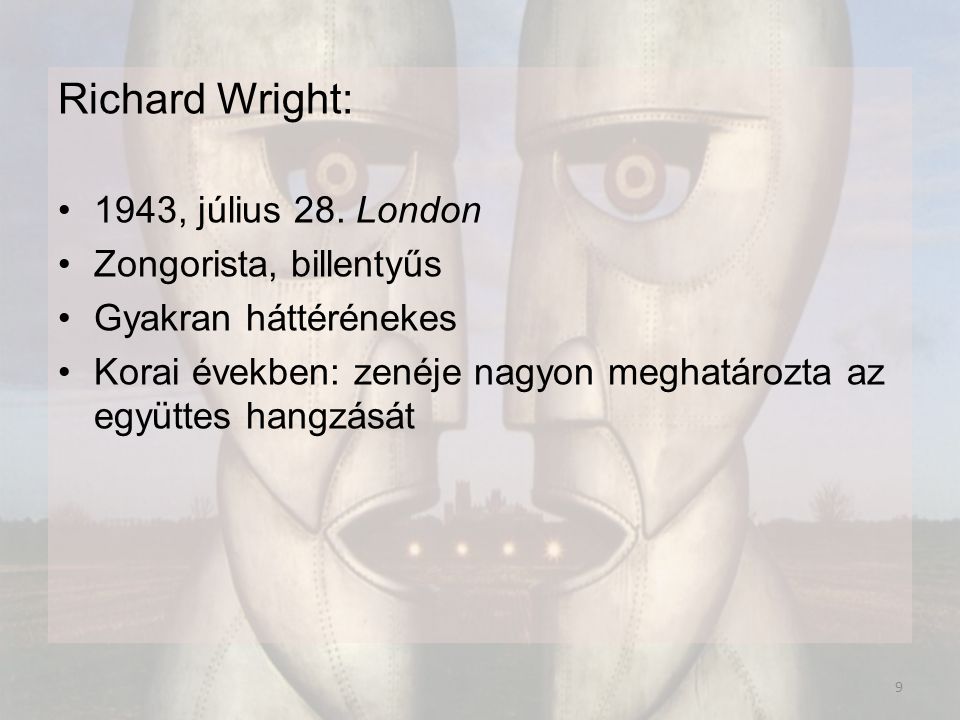 Richard Wright: 1943, július 28.