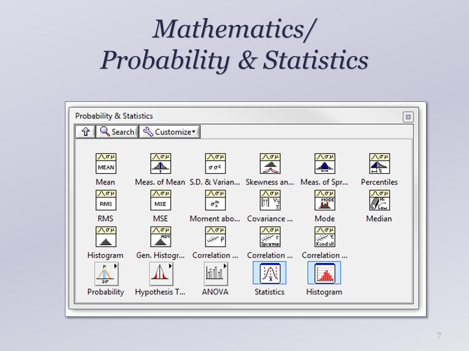 Mathematics/ Probability & Statistics 7