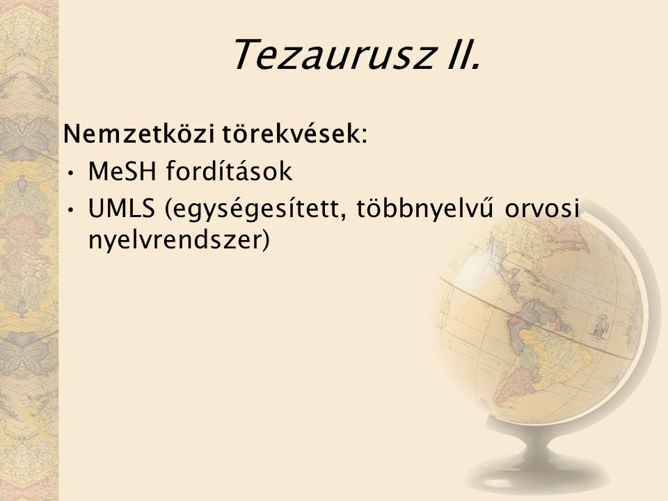 Tezaurusz II.