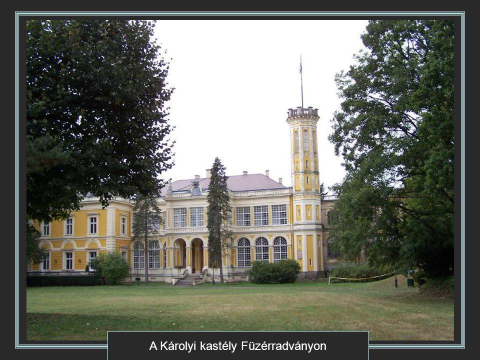 A Károlyi kastély Füzérradványon