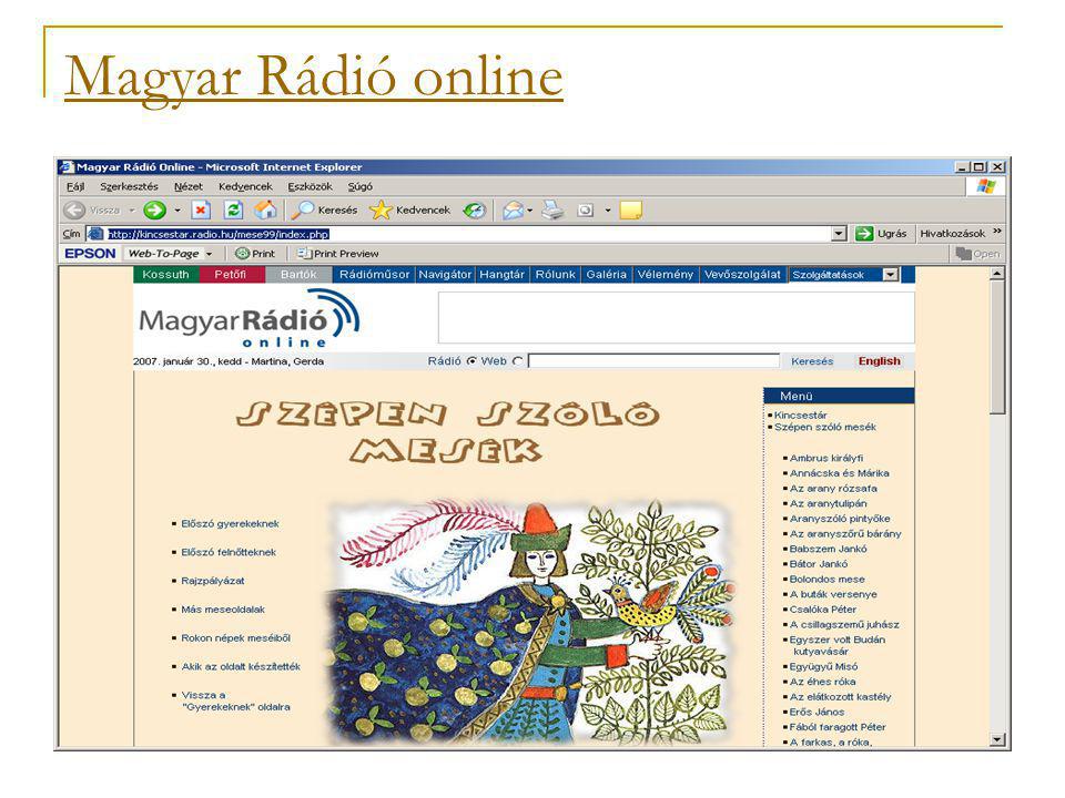 Magyar Rádió online