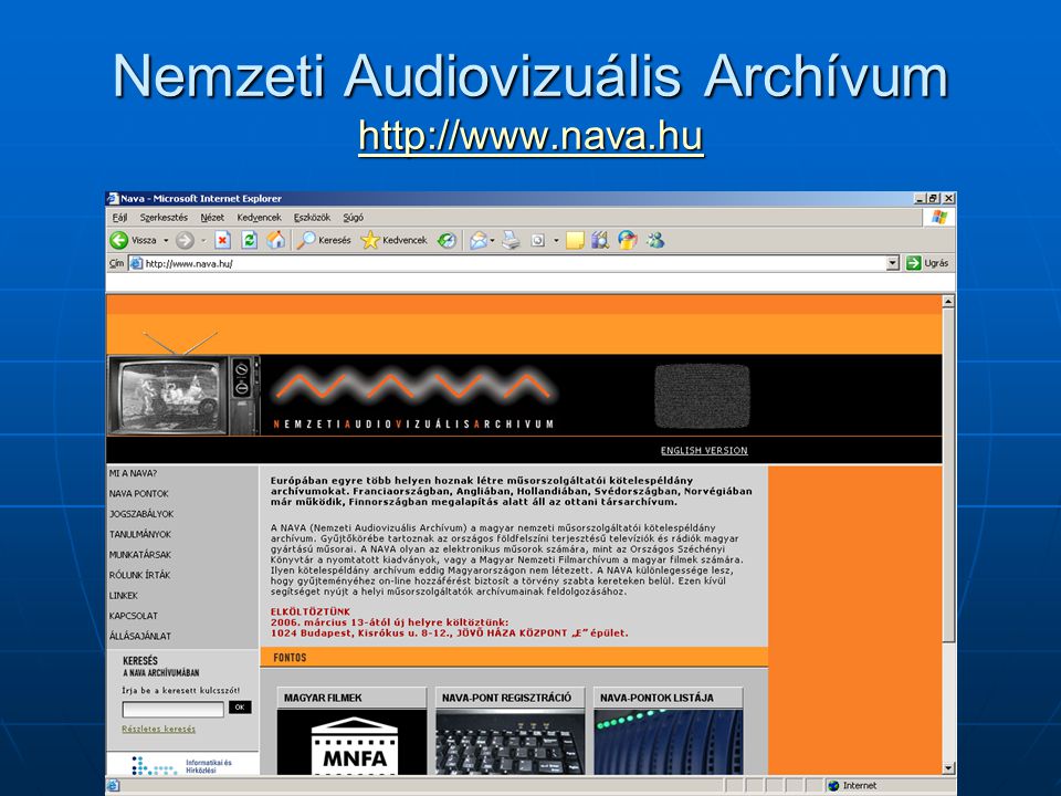 Nemzeti Audiovizuális Archívum