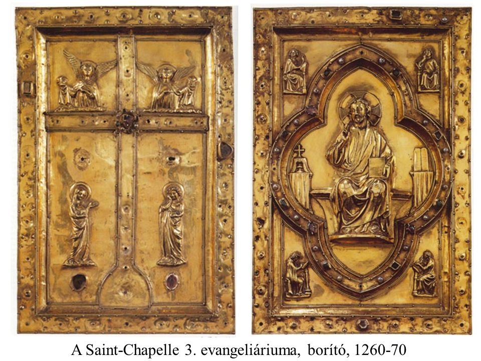 A Saint-Chapelle 3. evangeliáriuma, borító,