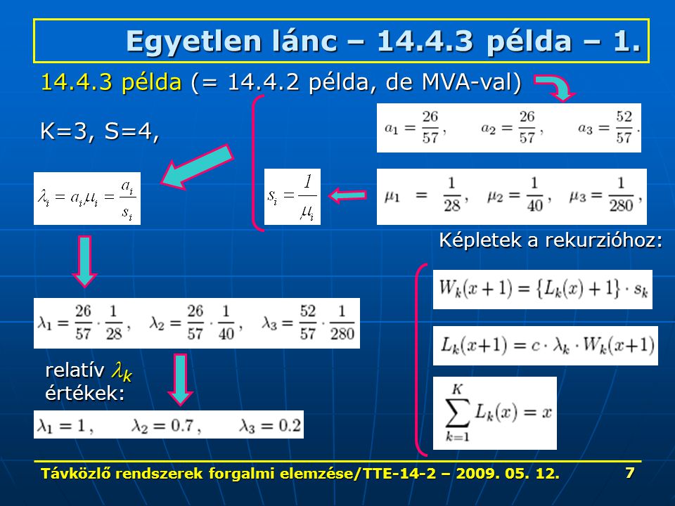 Távközlő rendszerek forgalmi elemzése/TTE-14-2 – 2009.