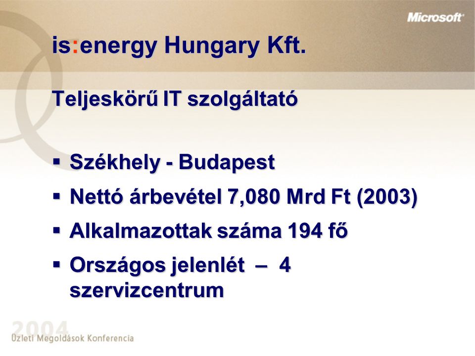 is:energy Hungary Kft.