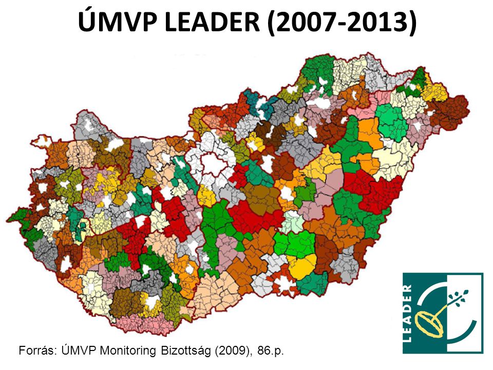 ÚMVP LEADER ( ) 10 Forrás: ÚMVP Monitoring Bizottság (2009), 86.p.
