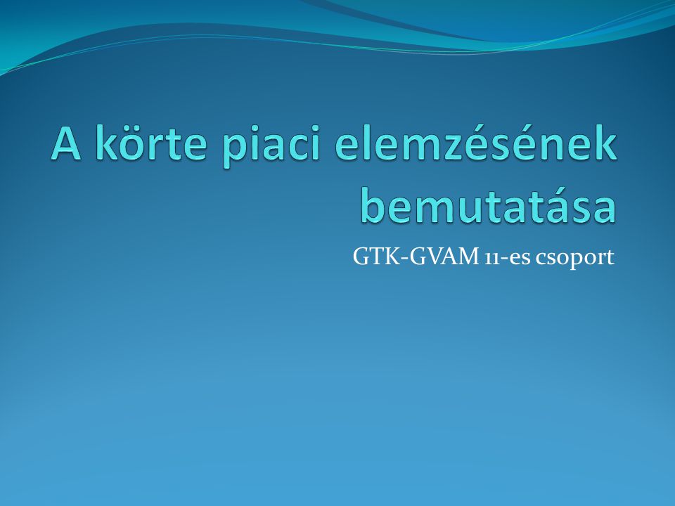 GTK-GVAM 11-es csoport