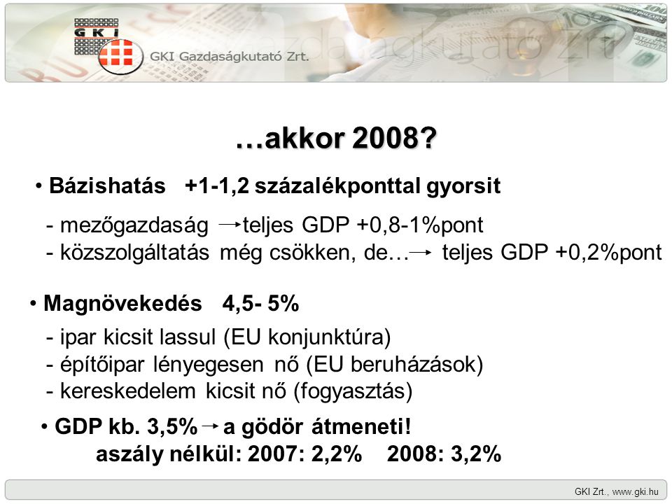 GKI Zrt.,   …akkor 2008.