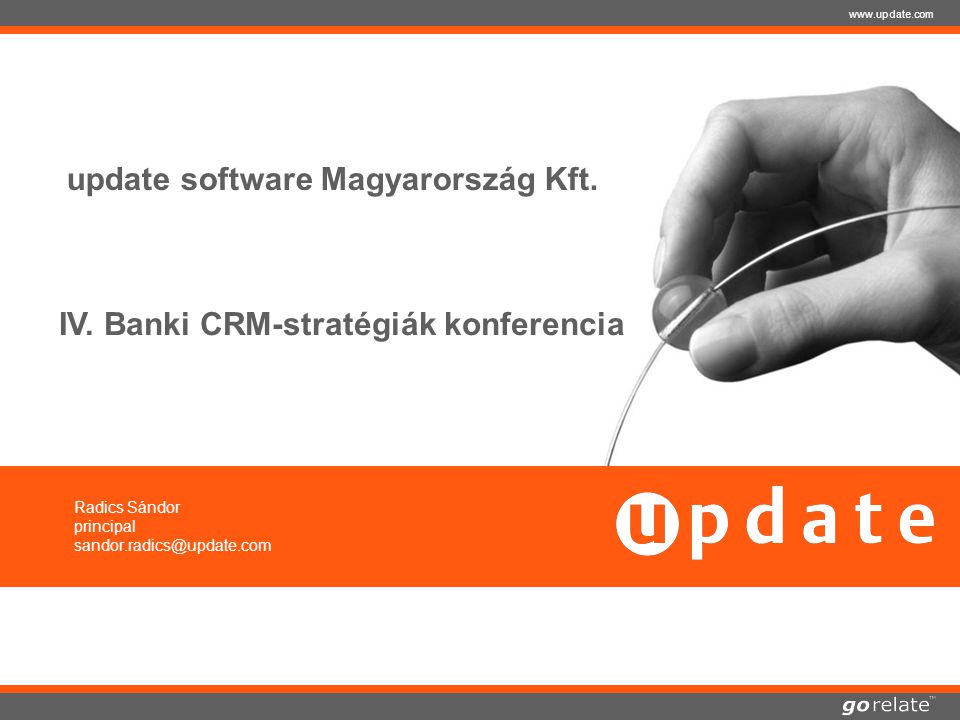 copyright © 2005 | update software AG | update software Magyarország Kft.