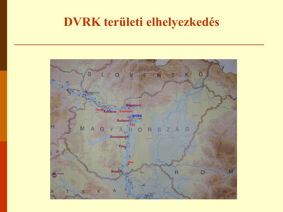 DVRK területi elhelyezkedés