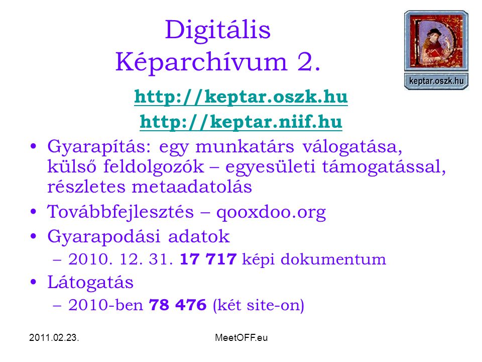 MeetOFF.eu Digitális Képarchívum 2.