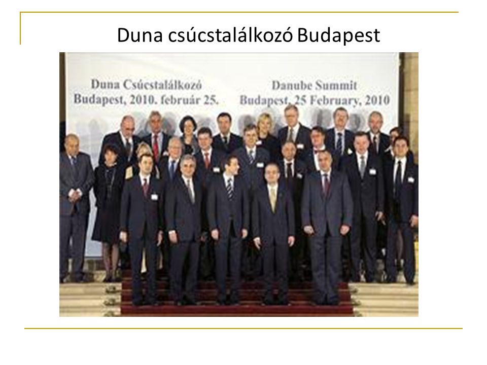 Duna csúcstalálkozó Budapest
