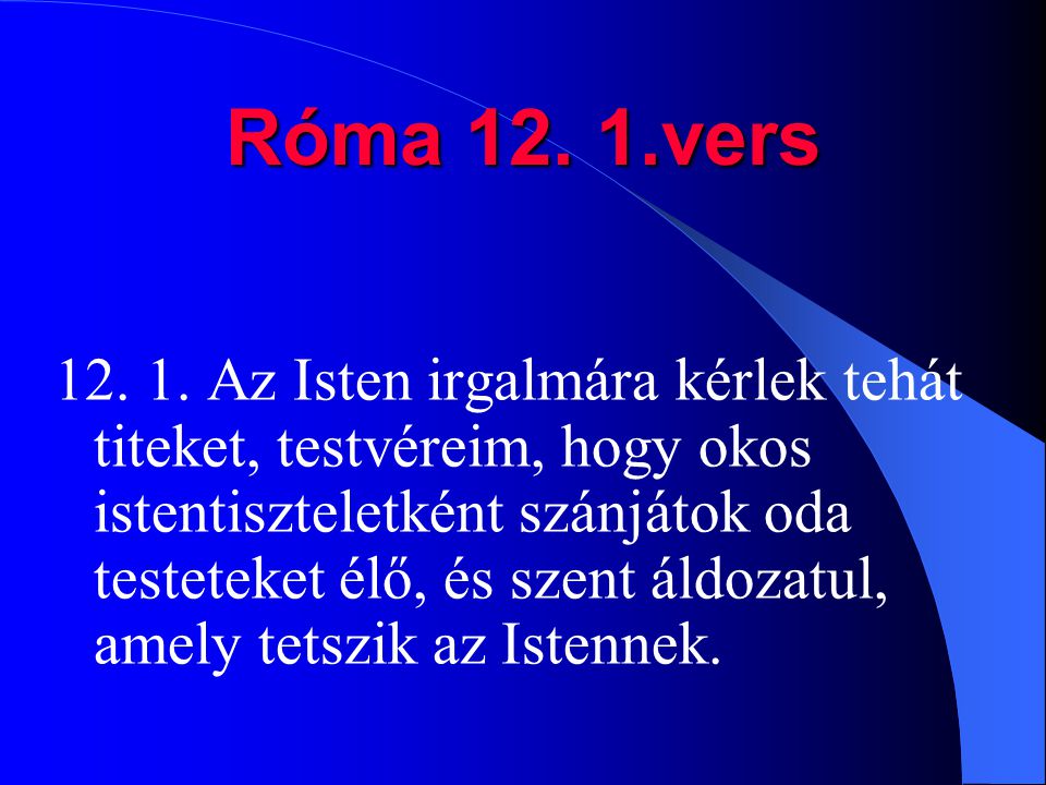 Róma vers