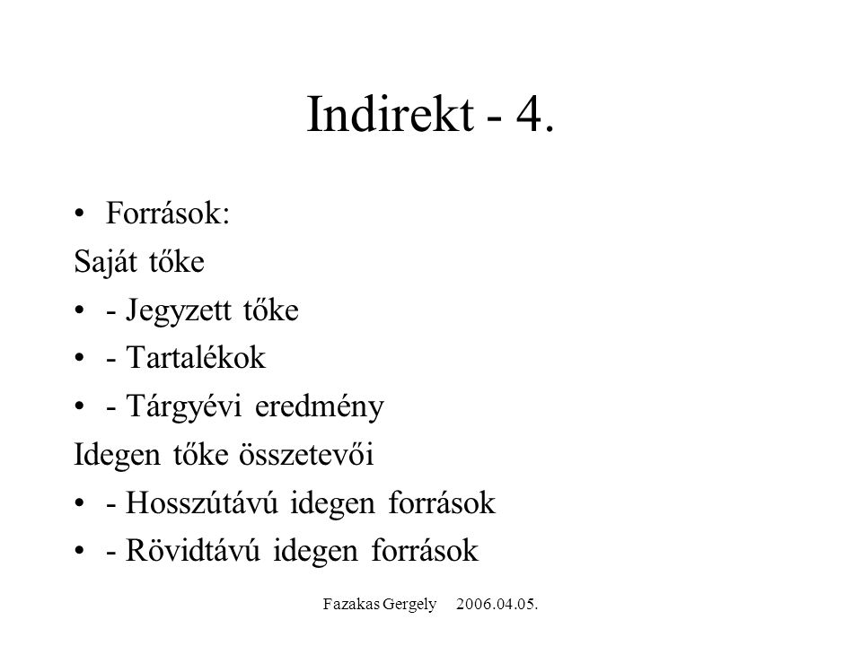 Fazakas Gergely Indirekt - 4.