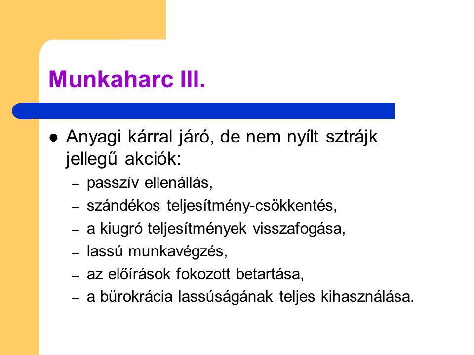 Munkaharc III.